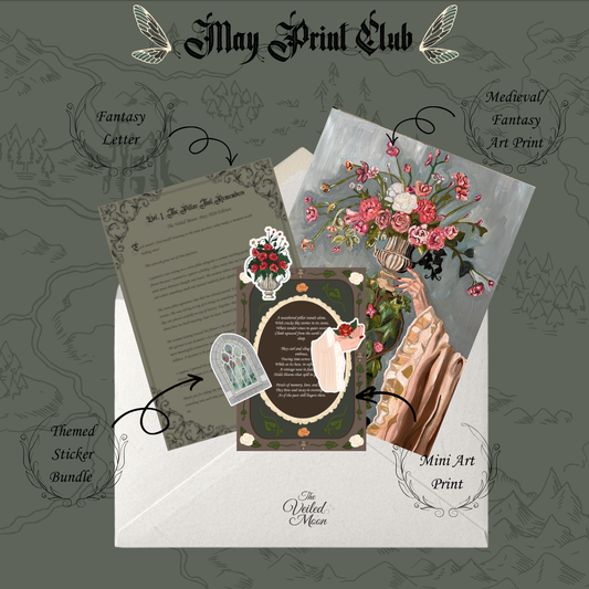 The Veiled Moon – Print Mail Club (Monthly Fantasy Art Subscription)