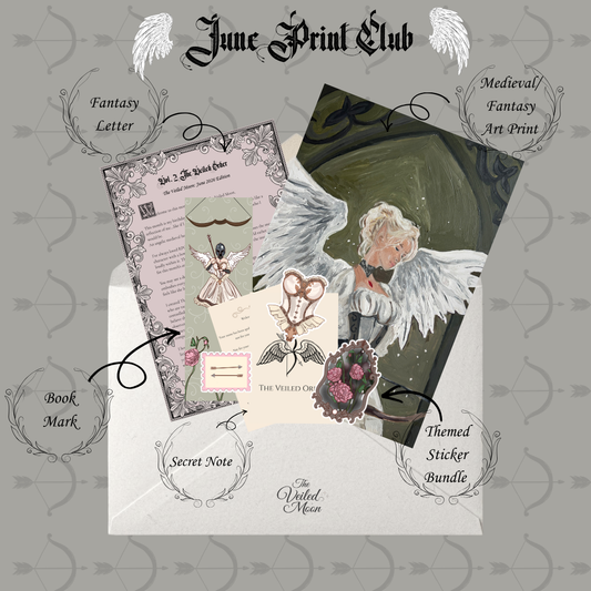The Veiled Moon – Print Mail Club (Monthly Fantasy Art Subscription)
