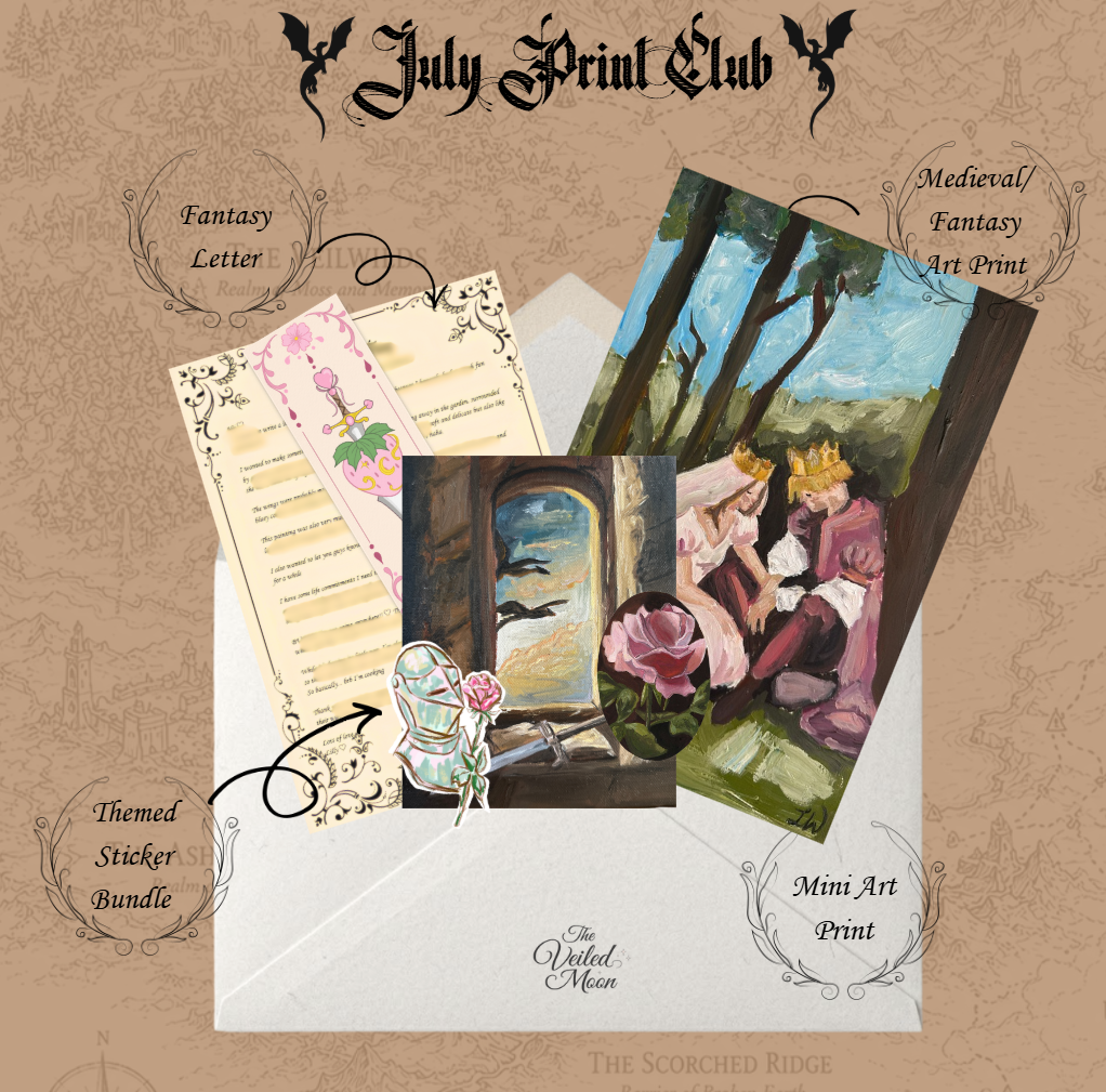 The Veiled Moon – Print Mail Club (Monthly Fantasy Art Subscription)